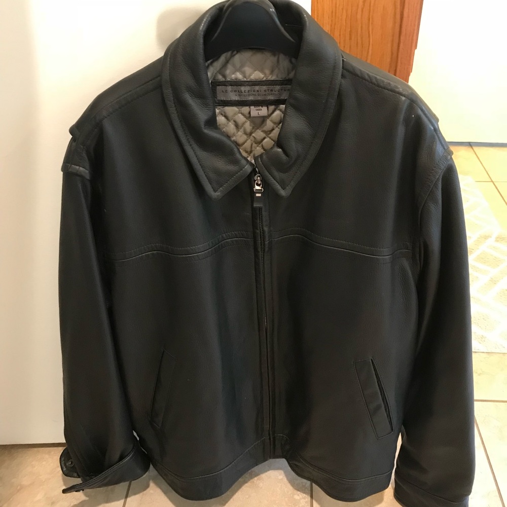 Men’s leather jacket